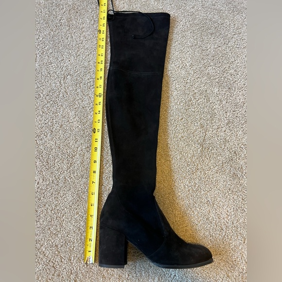 Stuart Weitzman Black Tieland Boot Size 8 - Picture 8 of 8